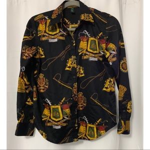 Lauren Ralph Lauren Petite Equestrian Button Down
